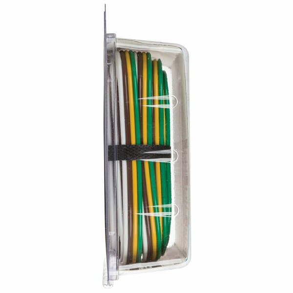 Cequent Consumer Products Reese Towpower Trailer Wiring, 16 ga Wire, Brown/Green/White/Yellow Sheath, 25 ft L 85205